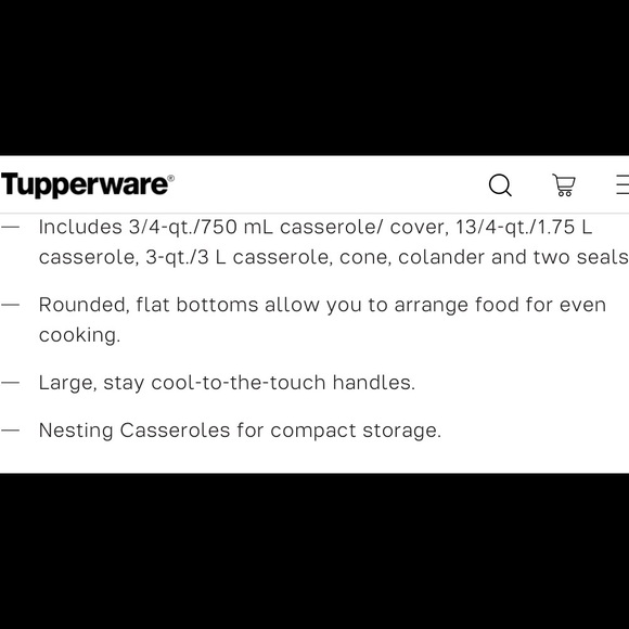 Tupperware Microwave Stack Cooker - Picture 3 of 5
